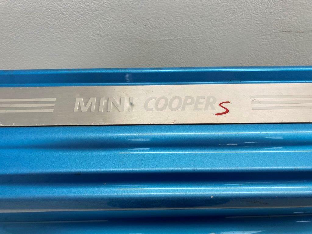 Mini Cooper S JCW Aero Side Skirt Pair Electric Blue  02-08 R50 R52 R53 431