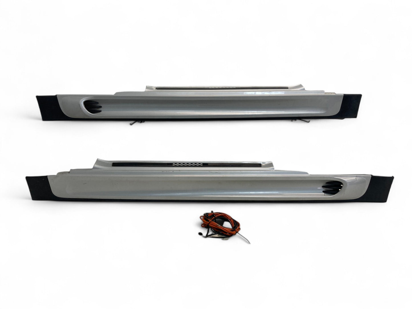 Mini Cooper JCW Aero Side Skirt Pair White Silver 2007-2015 R56 R57 R58 R59 498