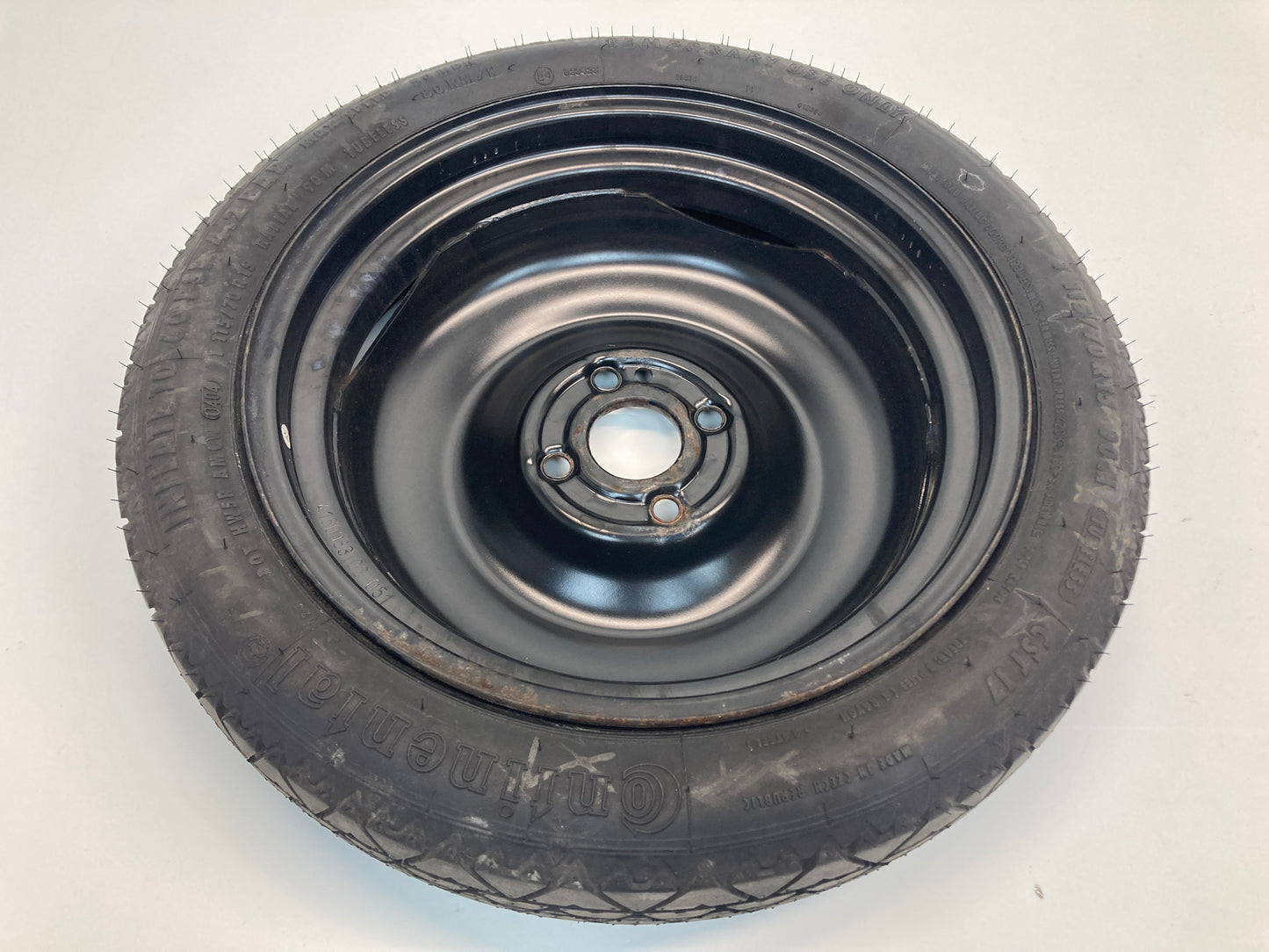 Mini Cooper Spare Wheel and Bracket Set 02-15 R50 R52 R56 R58