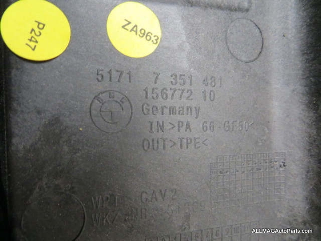 Mini Cooper Battery Bracket Carrier 51717351481 F55 F56 F57