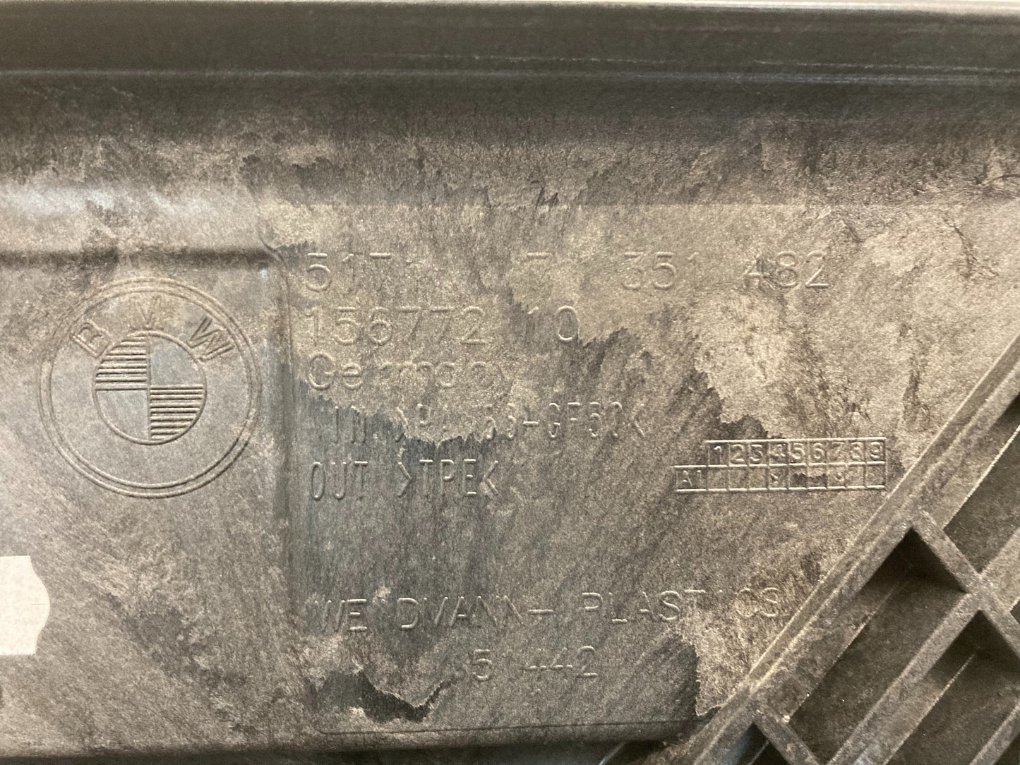 Mini Cooper Battery Bracket Carrier 51717351482 2016-2024 F54