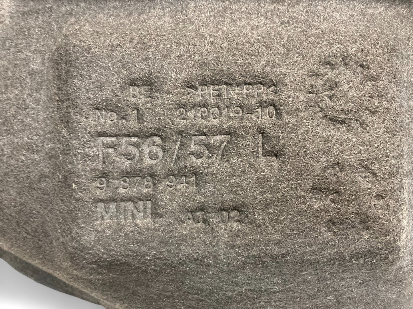 Mini Cooper Left Rear Fender Liner Wheel Housing Cover 51719878941 21-24 F56 F57