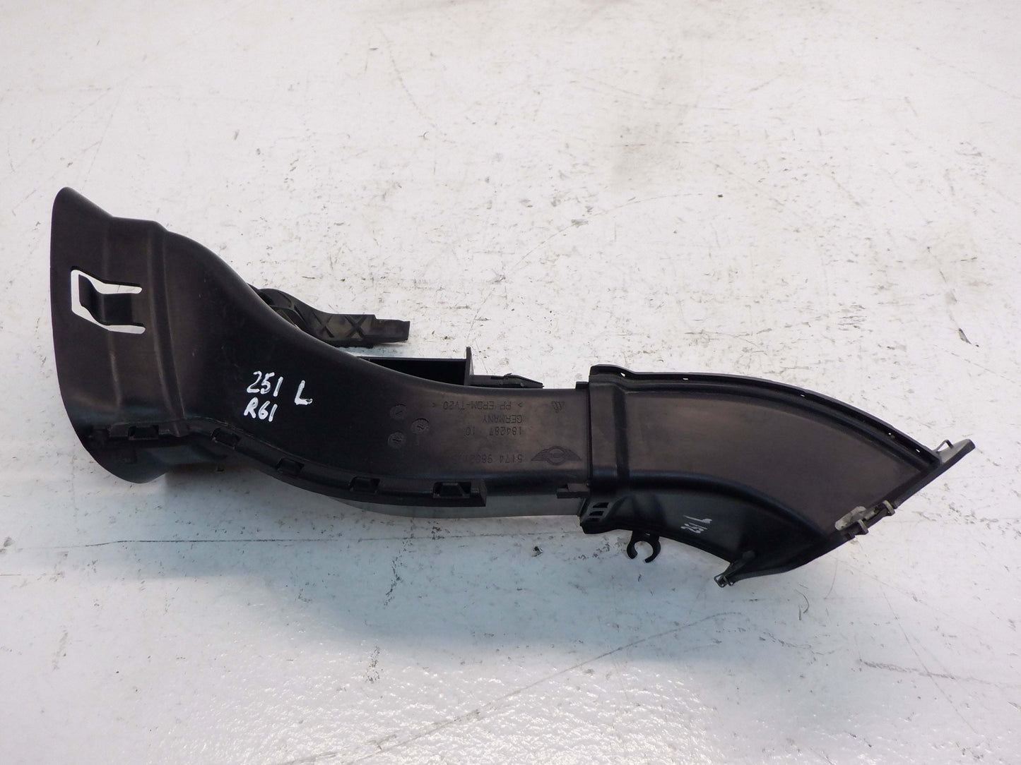 Mini Countryman Paceman Left Front Brake Duct 11-16 R60 R61