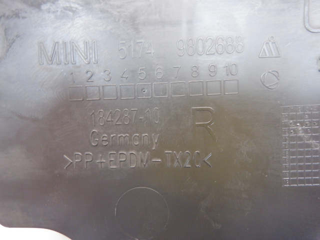 Mini Countryman Paceman Radiator Air Duct Right 51749802688 R60 R61