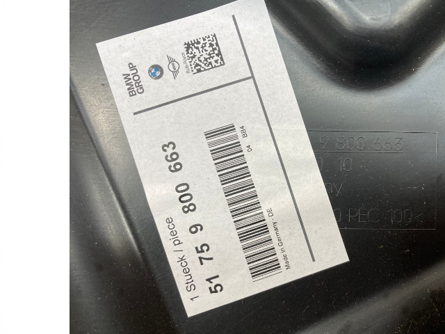 Mini Countryman Paceman Underbody Engine Pulley Cover NEW OEM 51759800663 11-16 R6x