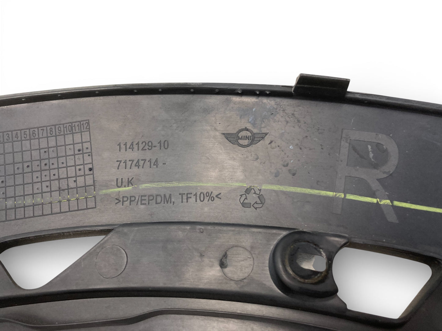 Mini Cooper Clubman Right Rear Wheel Arch Trim 51777174714 08-14 R55 525