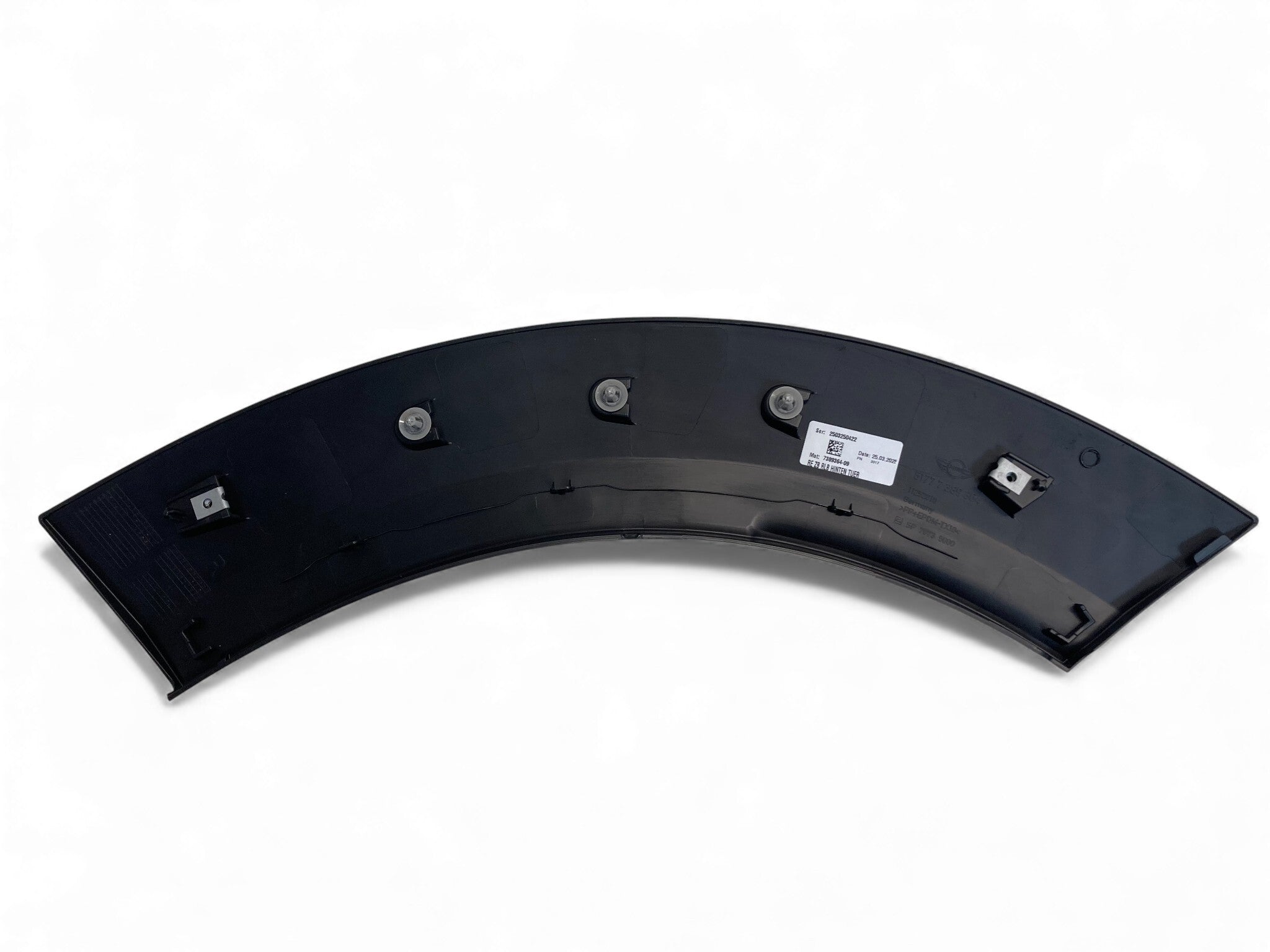 Mini Cooper Right Rear Fender Wheel Arch Trim NEW OEM 51777389364