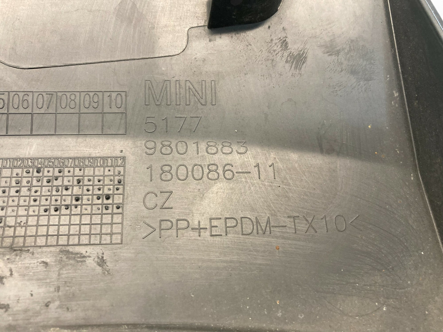 Mini Countryman Left Rear Wheel Arch 51779801883 2011-2016 R60 473