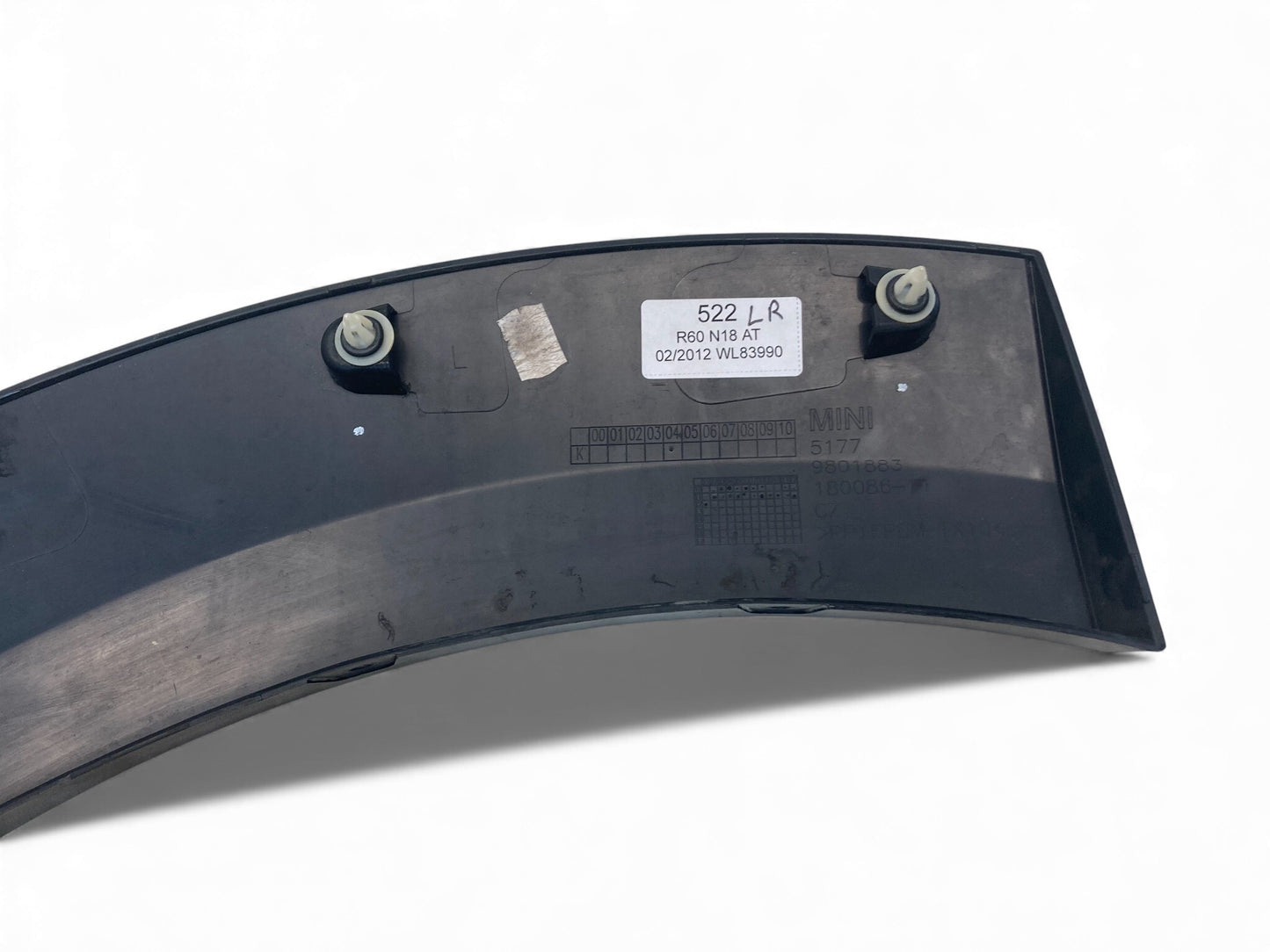 Mini Countryman Left Rear Wheel Arch 51779801883 2011-2016 R60 522