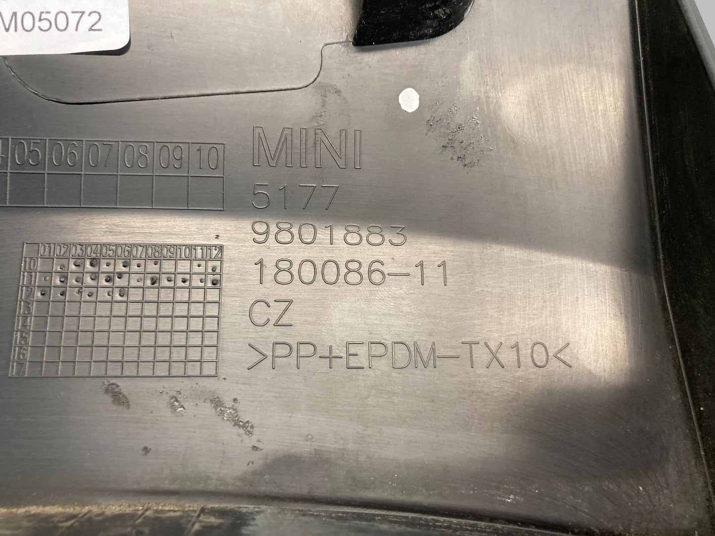 Mini Countryman Left Rear Wheel Arch 51779801883 2011-2016 R60 527