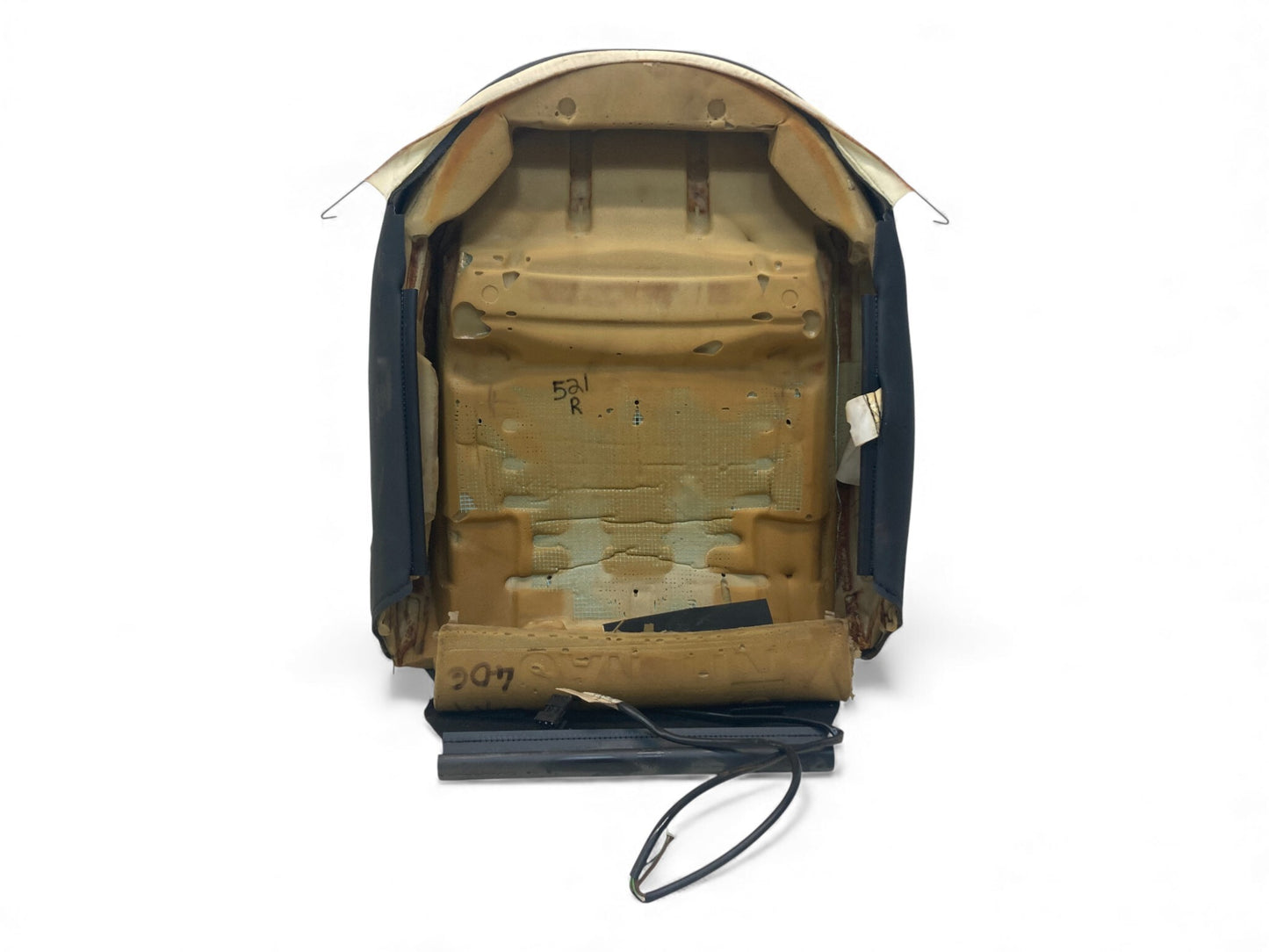 Mini Cooper Right Backrest Seat Cushion LNPN Heated 05-08 R52 521