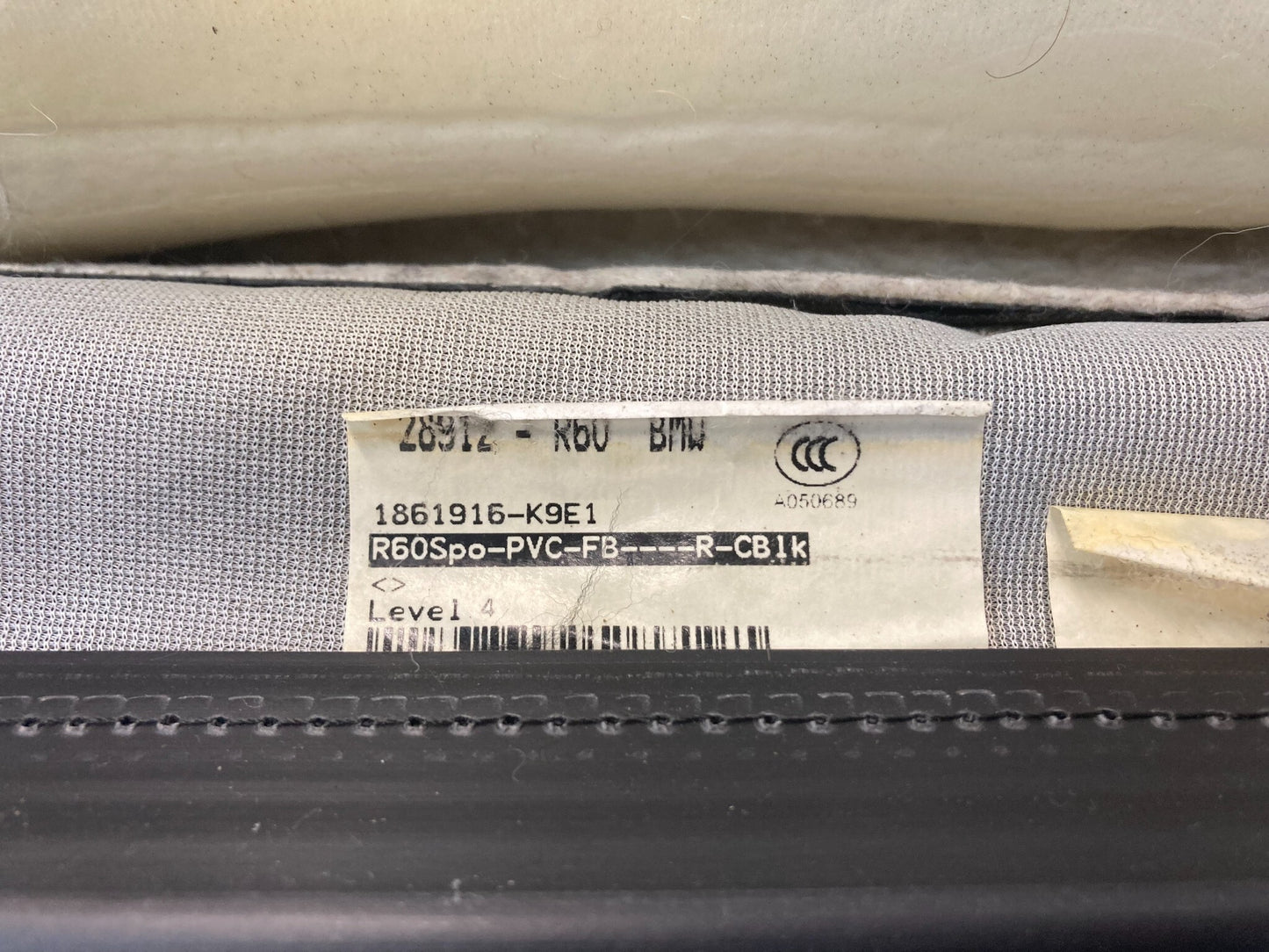 Mini Countryman Right Upper Seat Cushion K9E1 2011-2016 R60 522