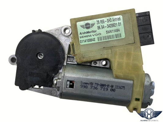 Mini Cooper Sunroof Motor with New Gear 54103448675 07-16 R55 R56 R60 R61