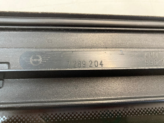 Mini Cooper Sunroof Glass Rear OEM Tinted 54107289204 11-16 R55 R56 R60