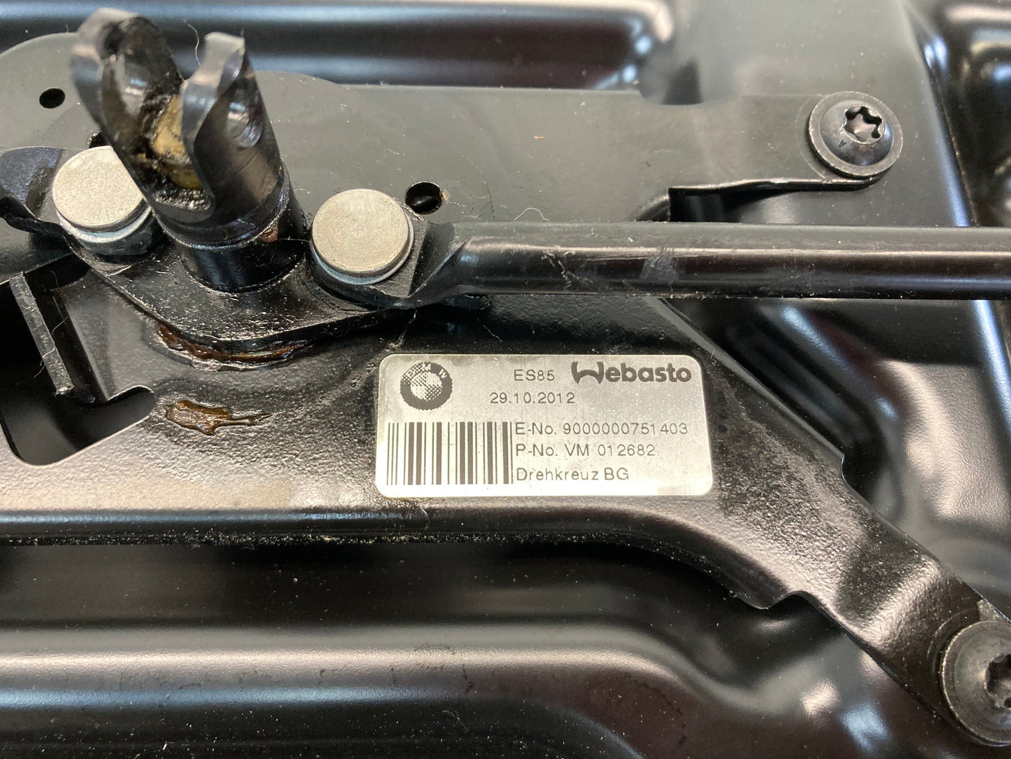 Mini Roadster Convertible Top Frame Front Locking Section 12-15 R59