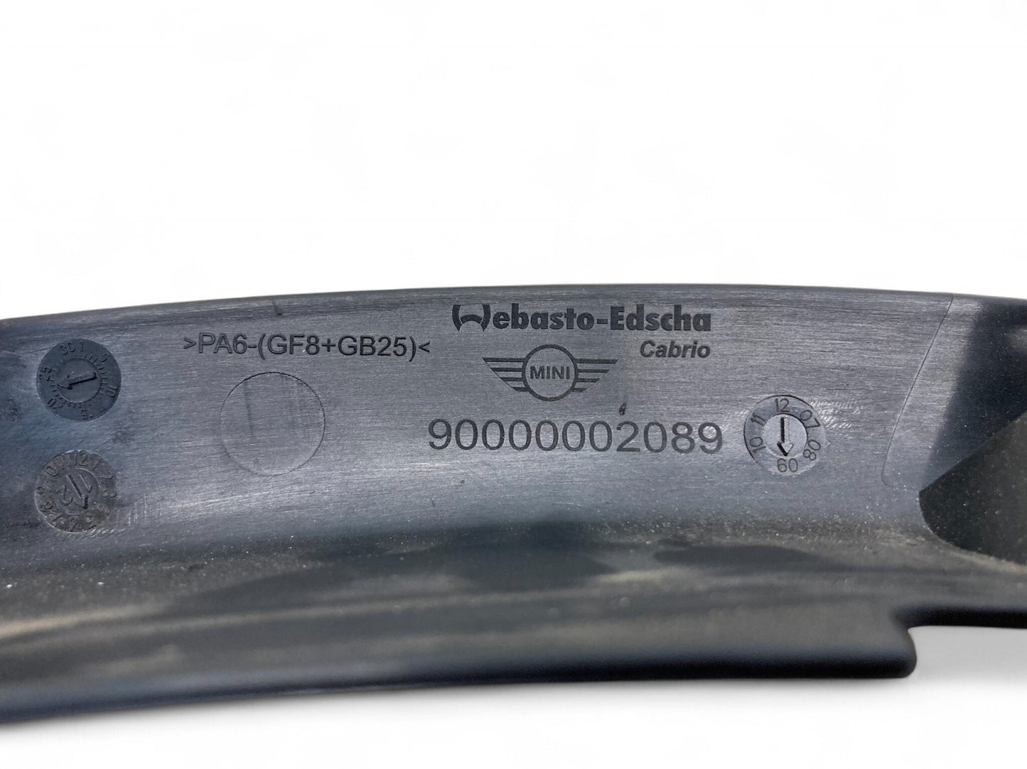 Mini Roadster Convertible Top Left Rear Covering Trim 54342759415 12-15 R59