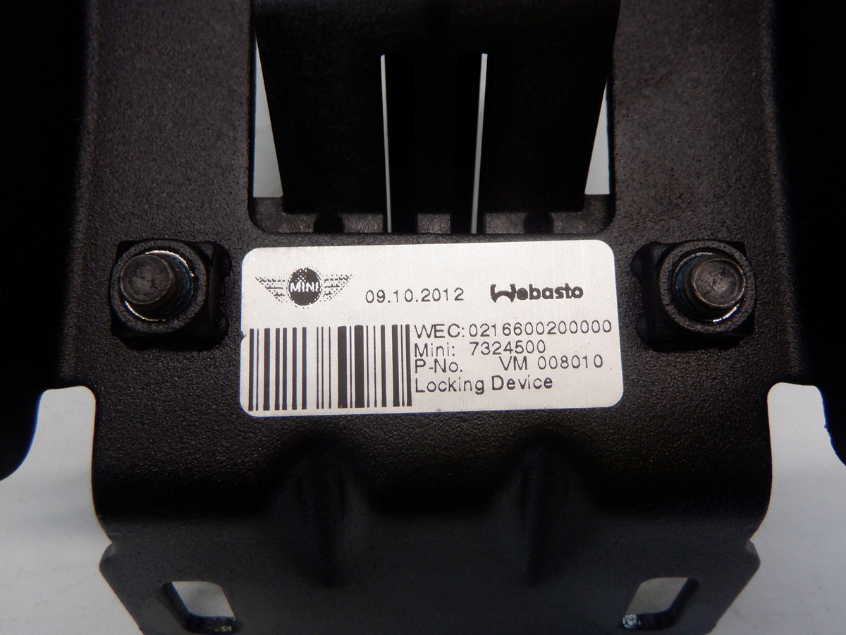 Mini Cooper Roadster Top Center Locking Hook 54347324500 12-15 R59