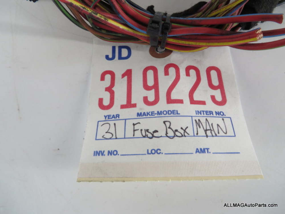 Mini Cooper Engine Bay Fuse Relay Box Wires 61131480790 02-03 R50 R53