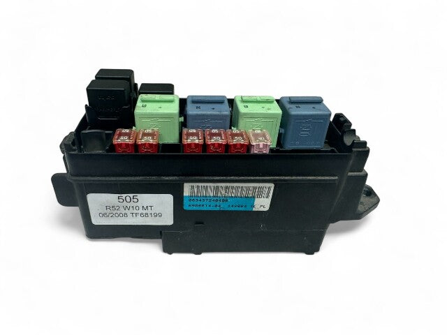 Mini Cooper Convertible Engine Bay Fuse Relay Box 61146906614 2005-2008 R52