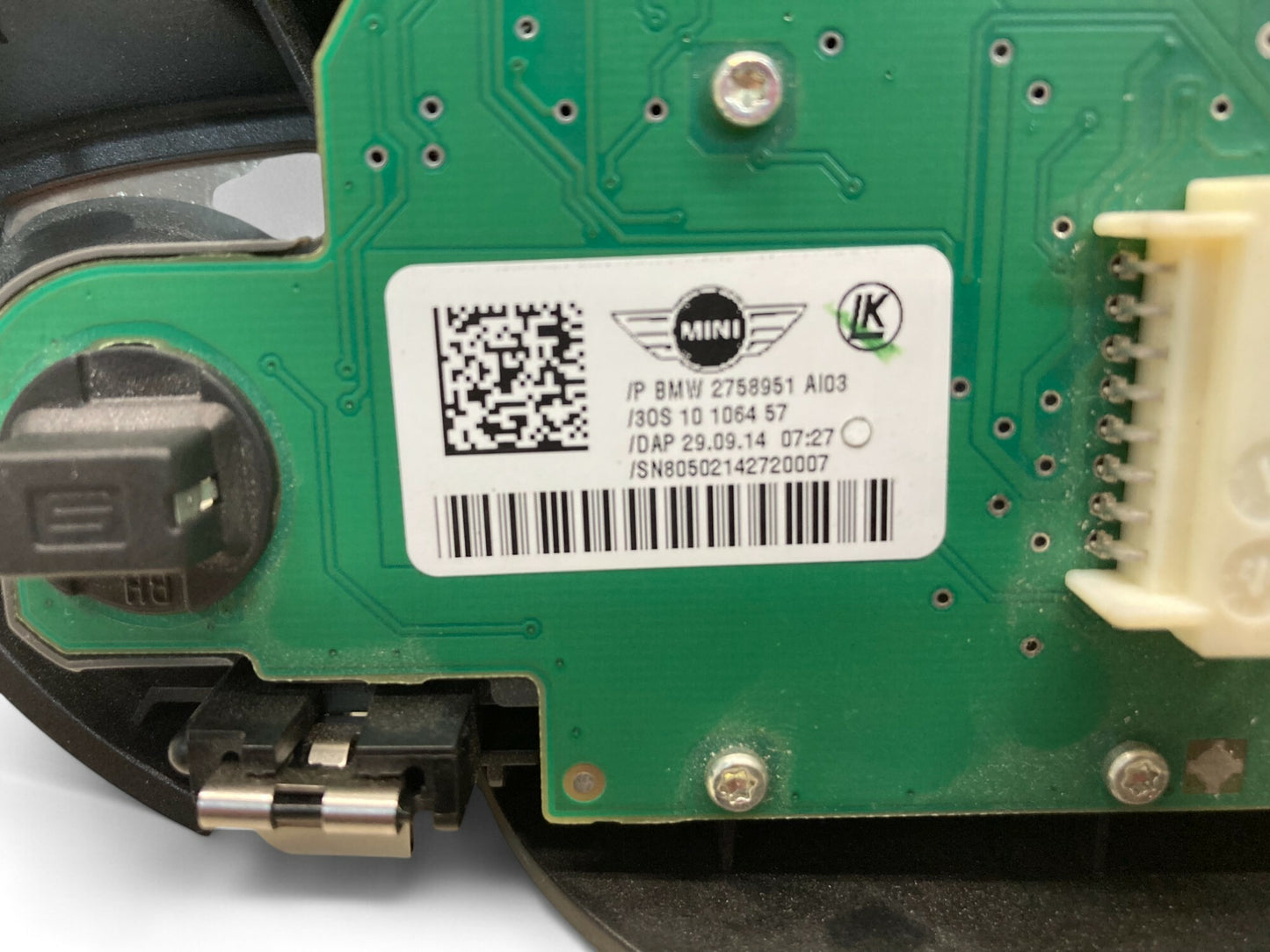 Mini Cooper Coupe Headliner Control Switch Panel 61312758951 2012-2015 R58 R59