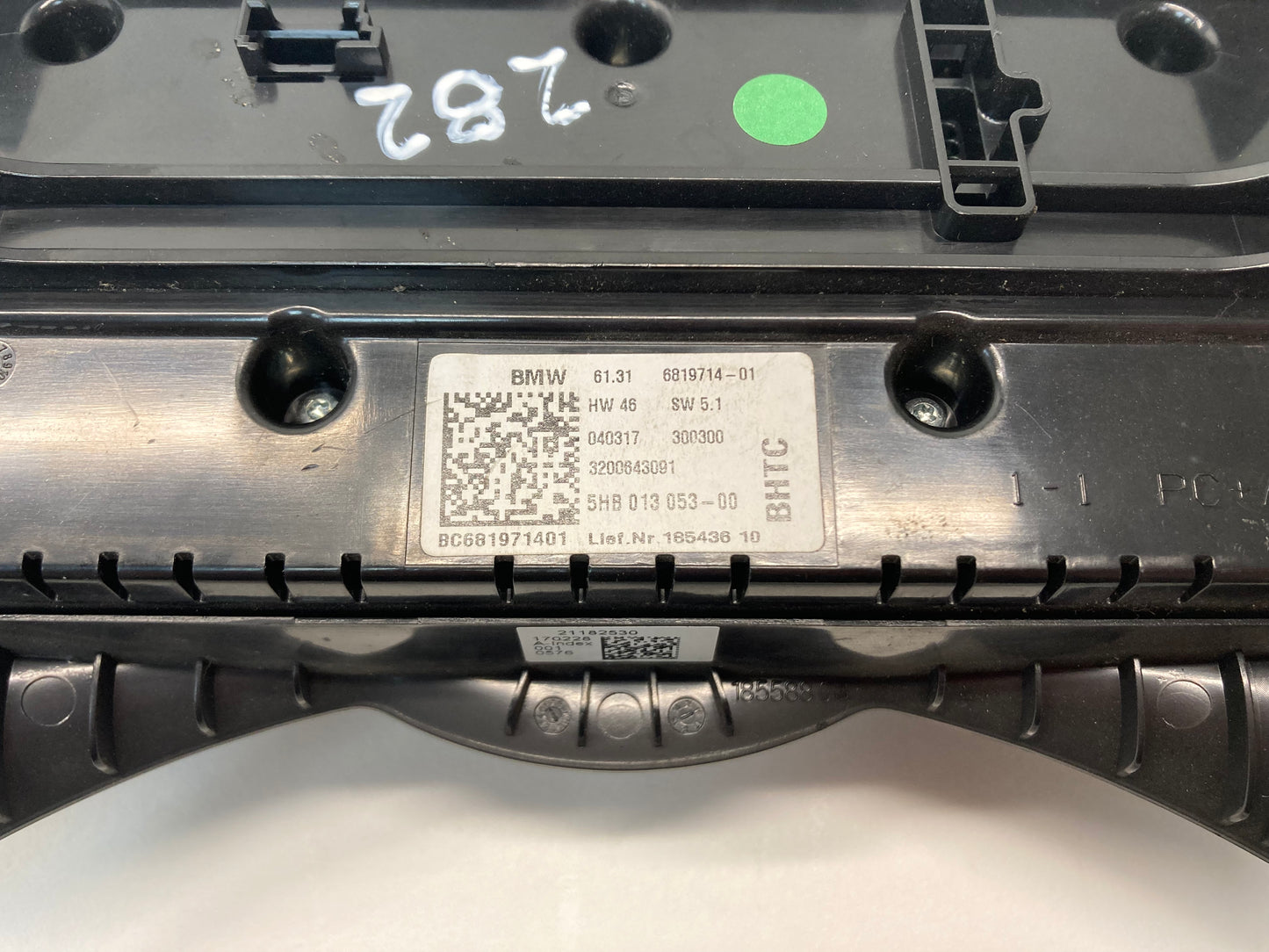 Mini Cooper Automatic AC Temperature Control Panel 61316819714 F55 F56 F57