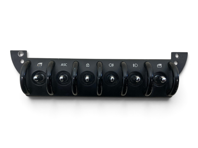 Mini Cooper Dash Board Full Switch Panel ASC 61316917989 2002-2005 R50 R53 CLR53