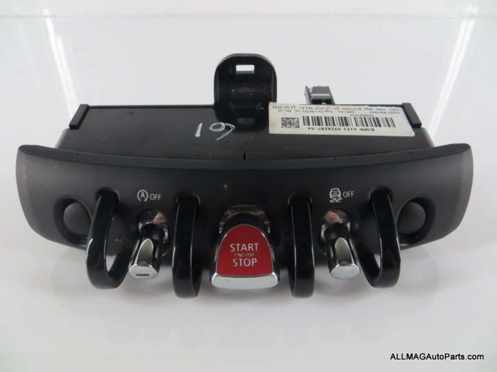 Mini Cooper Engine Start Stop Console Switch Unit 61319328287 14-24 F55 F56 F57