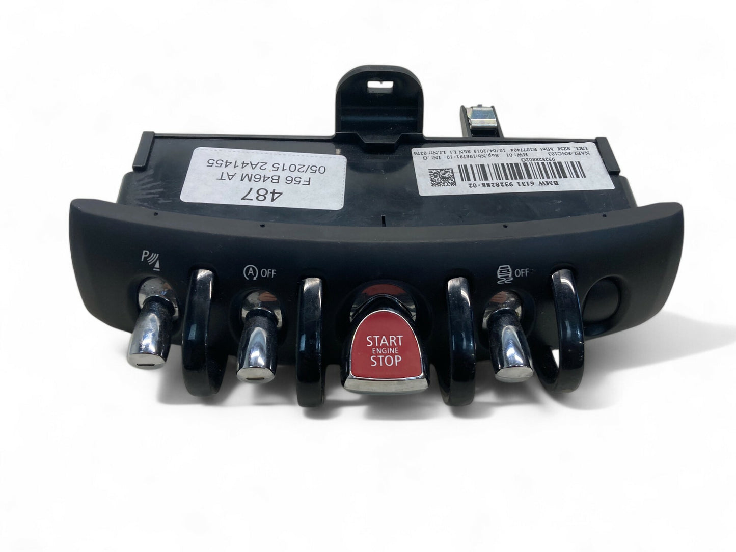 Mini Cooper Engine Start Stop Console Switch Unit 61316841574 17-24 F60