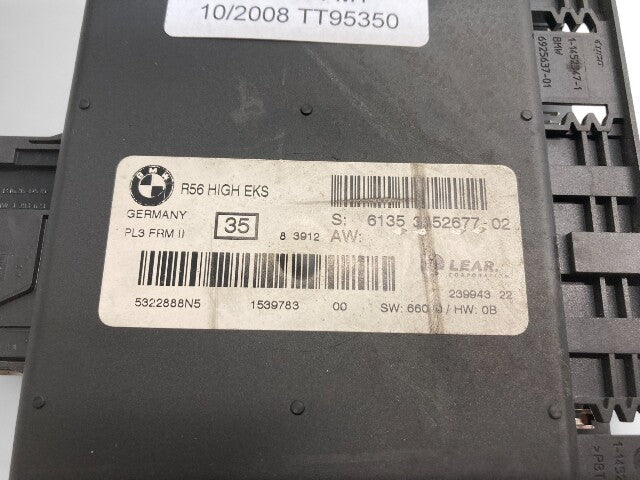 Mini Cooper Footwell Control Module FRM 2 61353452677 2007-2010 R56 CLR56