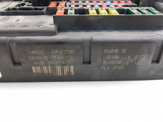 Mini Cooper Interior Fuse Box SPEG High M2 61353453736 08-14 R55 509