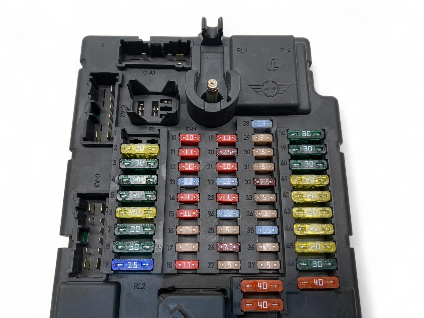 Mini Cooper Interior Fuse Box SPEG H2 61353453738 08-14 R55 CLR55