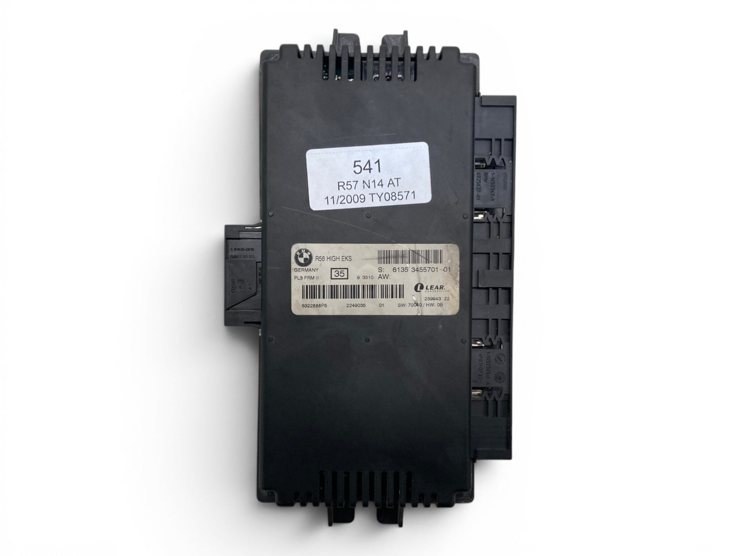 Mini Cooper Cabrio Footwell Control Module FRM 2 61353455701 09-10 R57 541