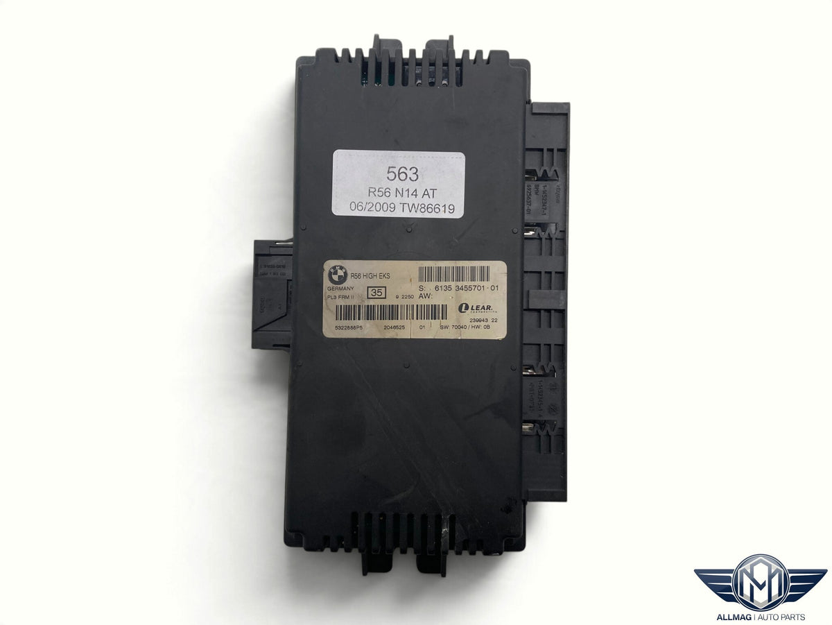 Mini Cooper Footwell Control Module FRM 2 61353455701 09-10 R56 563