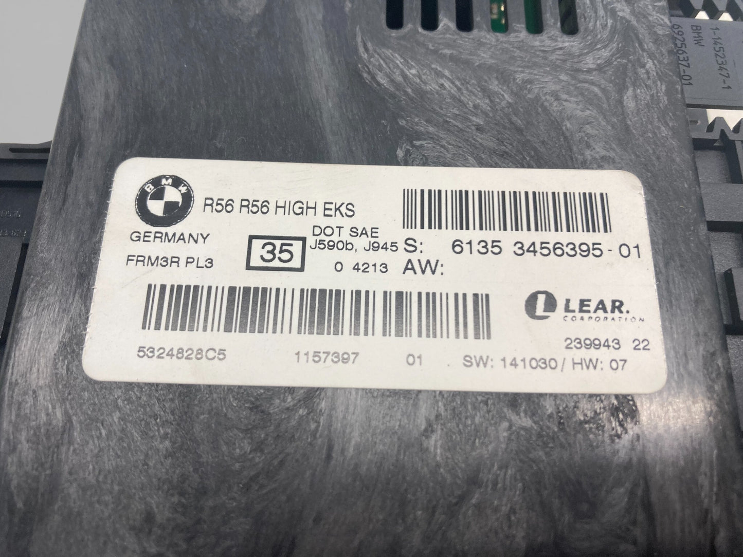 Mini Cooper Footwell Control Module FRM 3 61353456395 2011-2015 R55 525