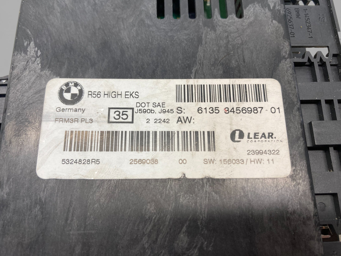 Mini Cooper Footwell Control Module FRM 3 61353456987 11-12 R60 527