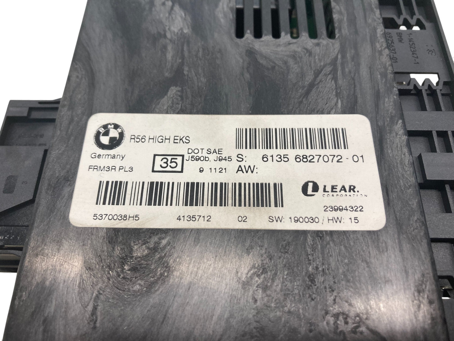 Mini Cooper Footwell Control Module FRM 3 61356827072 2011-2013 R60 522