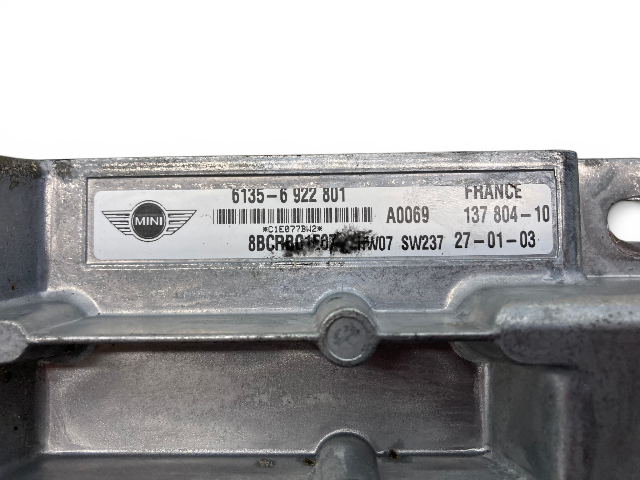 Mini Cooper Body Control Module BCM MT 61356922801 2002-2006 R53 551