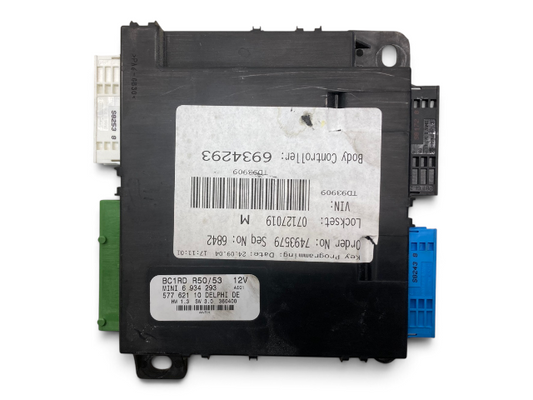 Mini Cooper Body Control Module BCM MT 61356934293 2002-2006 R53 556