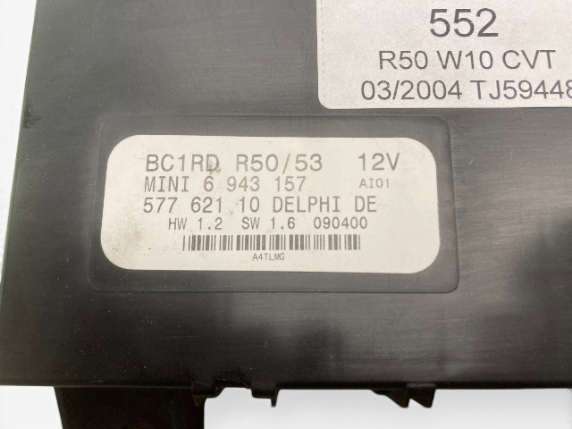 Mini Cooper Body Control Module BCM CVT 61356943157 02-06 R50 552