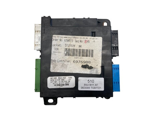 Mini Cooper Body Control Module BCM AT 61356976988 02-06 R53 510