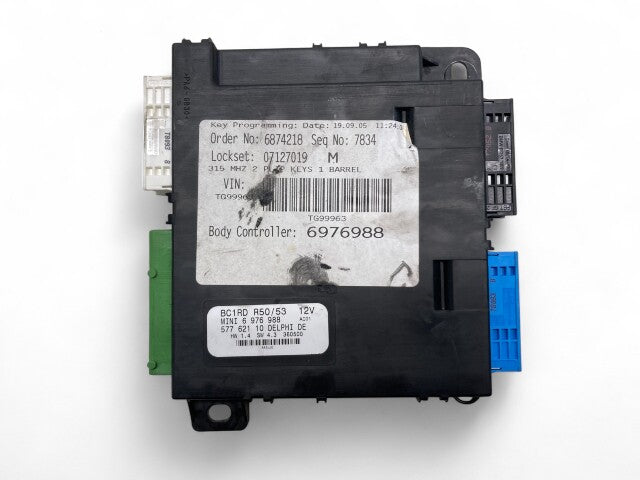 Mini Cooper Body Control Module BCM AT 61356976988 02-06 R53 CLR53A