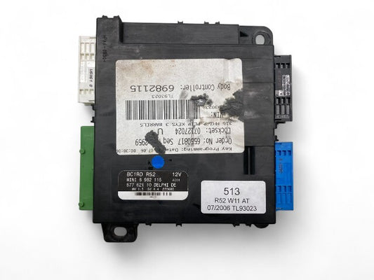 Mini Cooper Body Control Module BCM AT 61356982115 2005-2008 R52 513