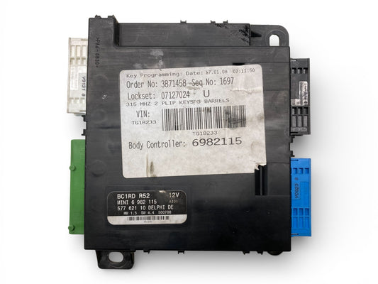 Mini Cooper Base Body Control Module BCM CVT 61356982115 2005-2008 R52 529