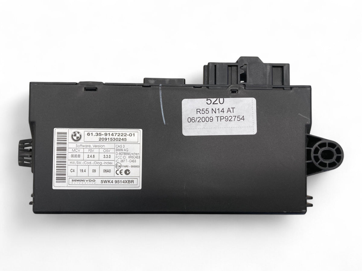 Mini Cooper CAS 3 Module 61359395656 2007-2016 R5x R6x