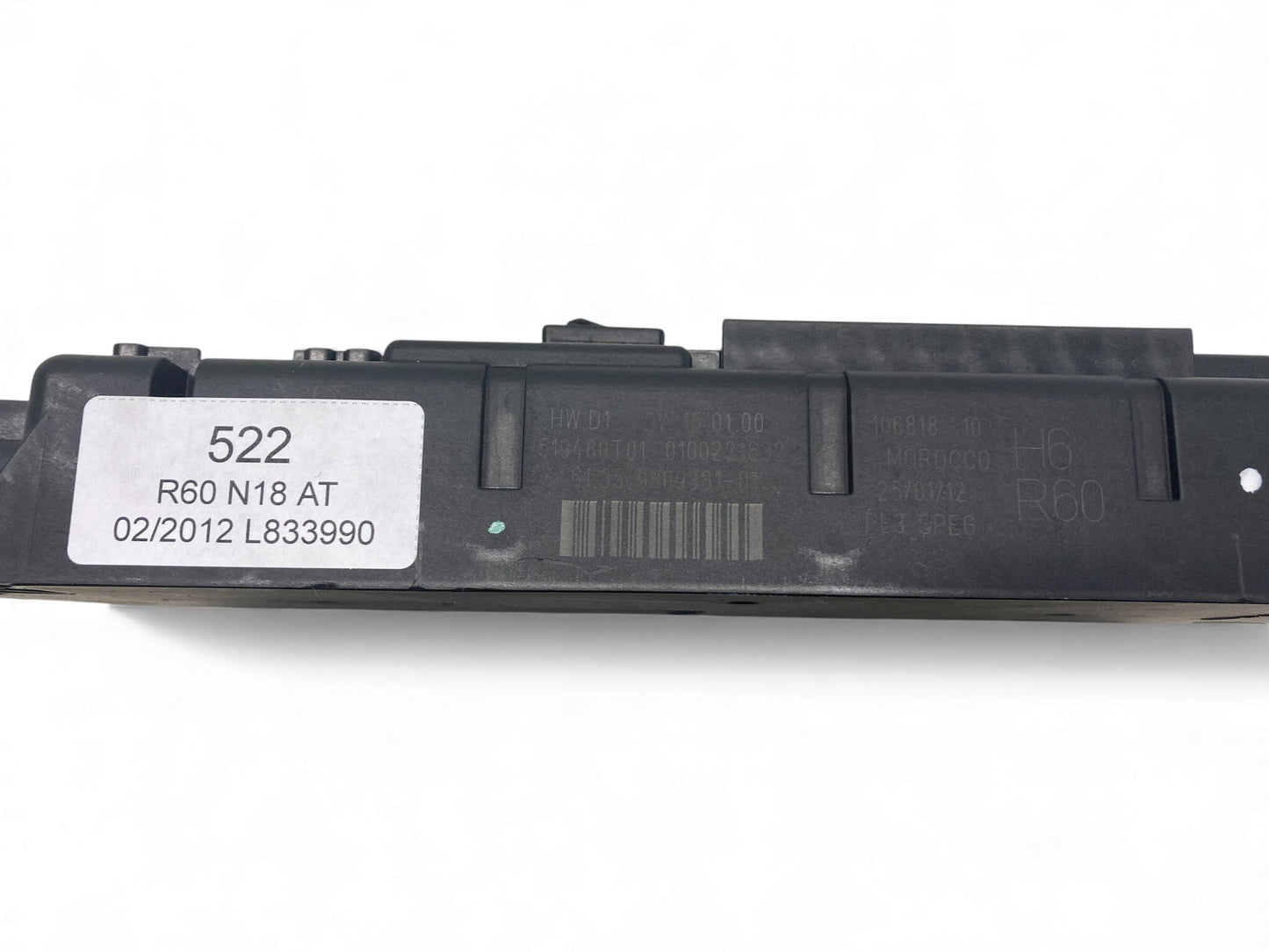 Mini Cooper Interior Fuse Box JBE Junction Box SPEG 61359809381 13-16 R60 522