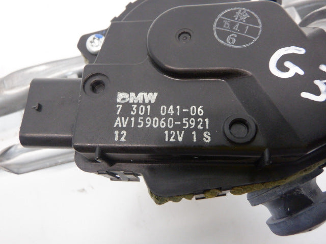 Mini Cooper Front Windshield Wiper Motor Drive Unit and Linkage 61617301041 F55 F56