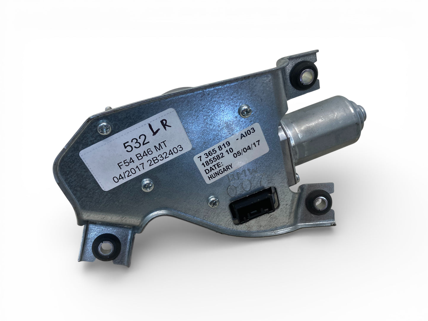 Mini Cooper Clubman Left Rear Wiper Motor 61627365819 2016-2024 F54