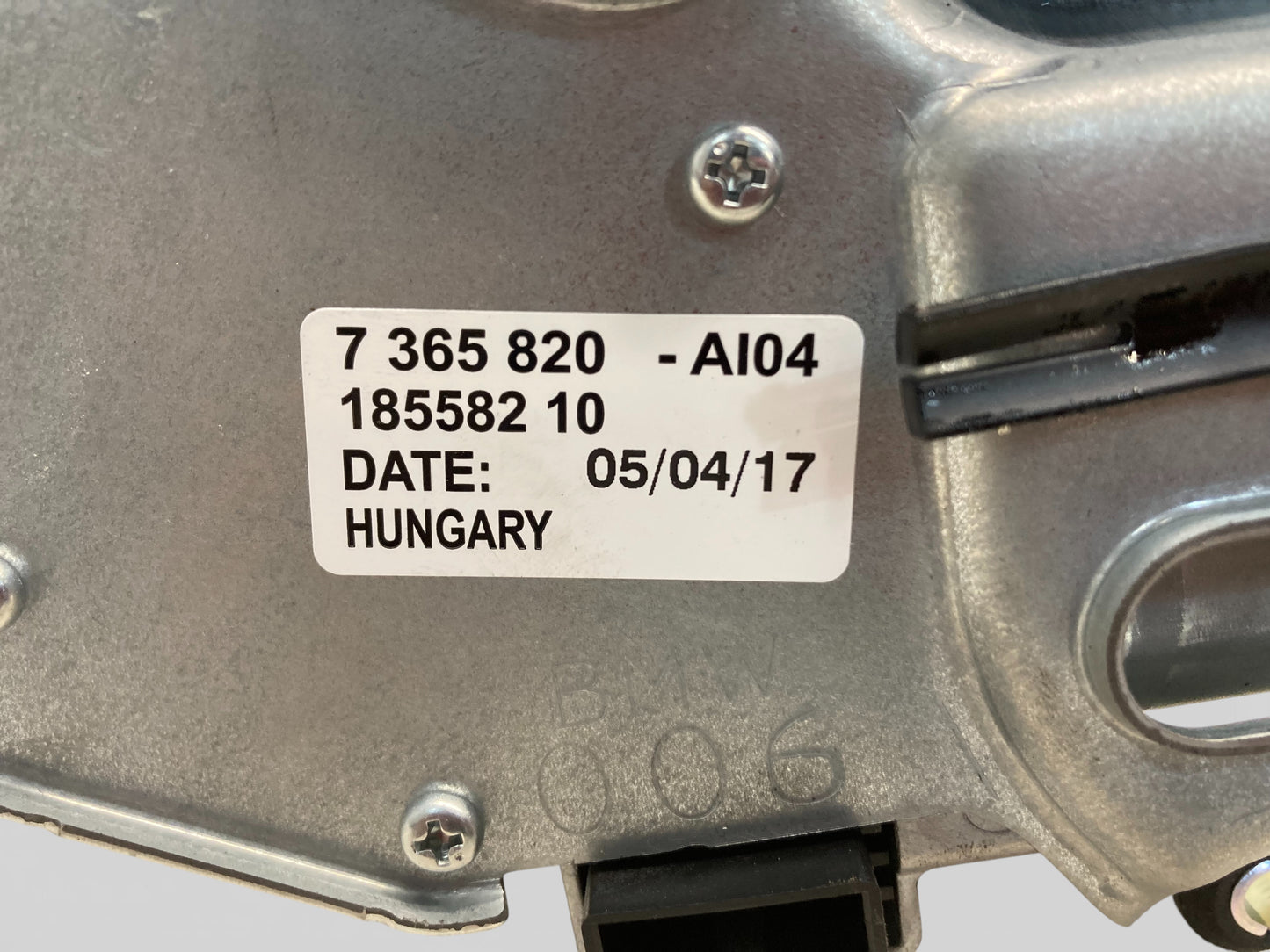 Mini Cooper Clubman Right Rear Wiper Motor 61627365820 2016-2024 F54