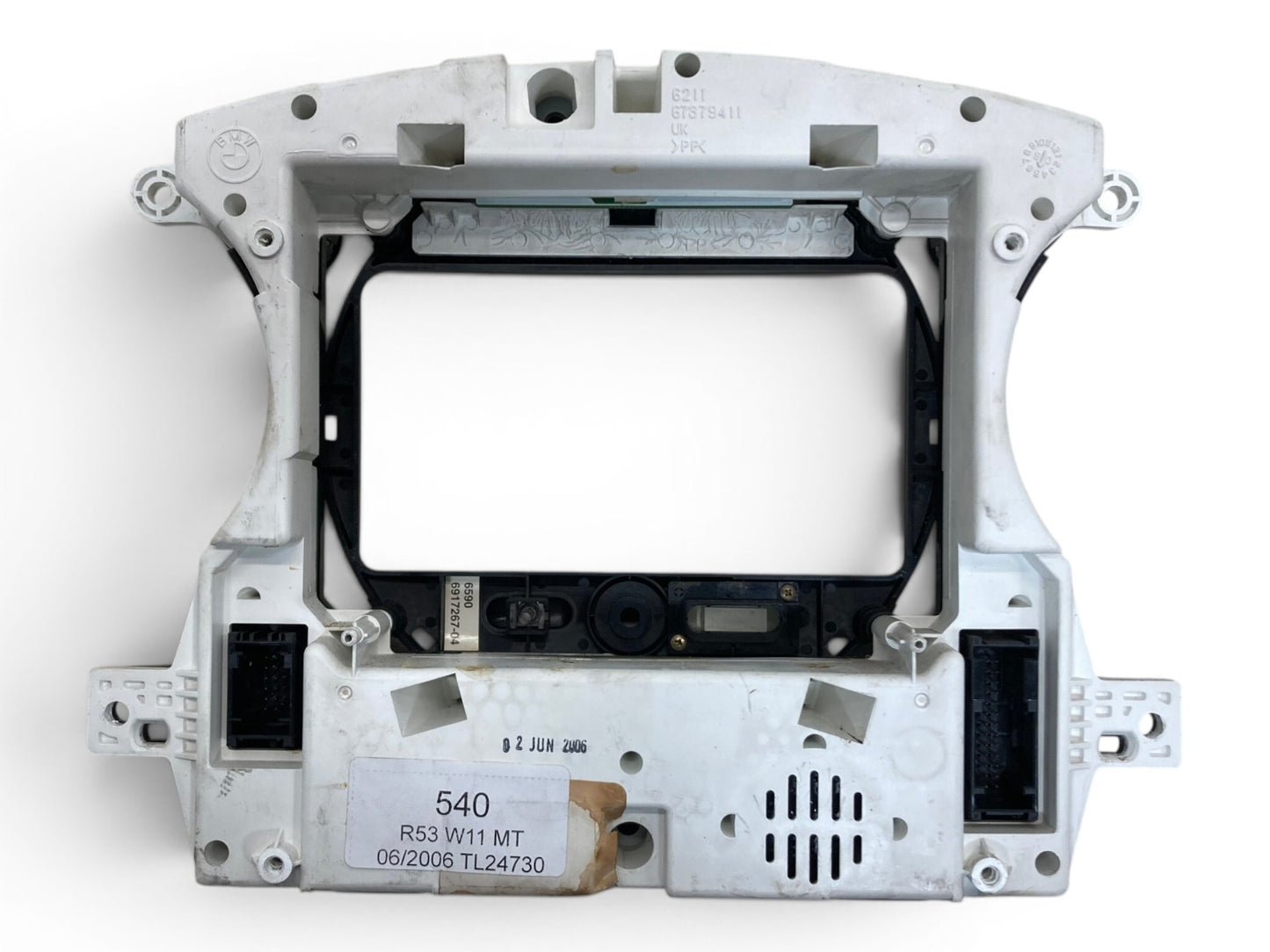 Mini Cooper GPS Navigation Front Cover and Cluster 62109126994 02-08 R50 R52 R53 540