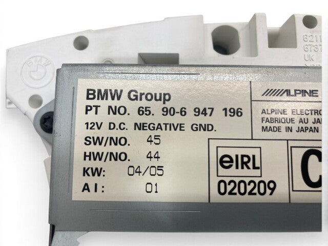 Mini Cooper GPS Navigation Cluster Screen 62109126994 2002-2008 R50 R52 R53 543